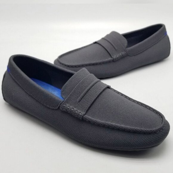 Rothy’s Men’s The Driving Loafer in Gray Graphite, Size 10.5 - Picture 3 of 13